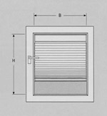 Montage im Fensterfalz