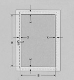 Montage auf dem Fensterrahmen