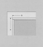 Montage auf der Glasleiste