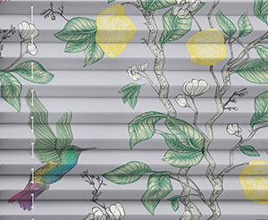 Plissee Paradiso CH Topar P39978